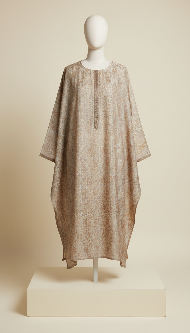 Bronze thread ready-to-wear kurta